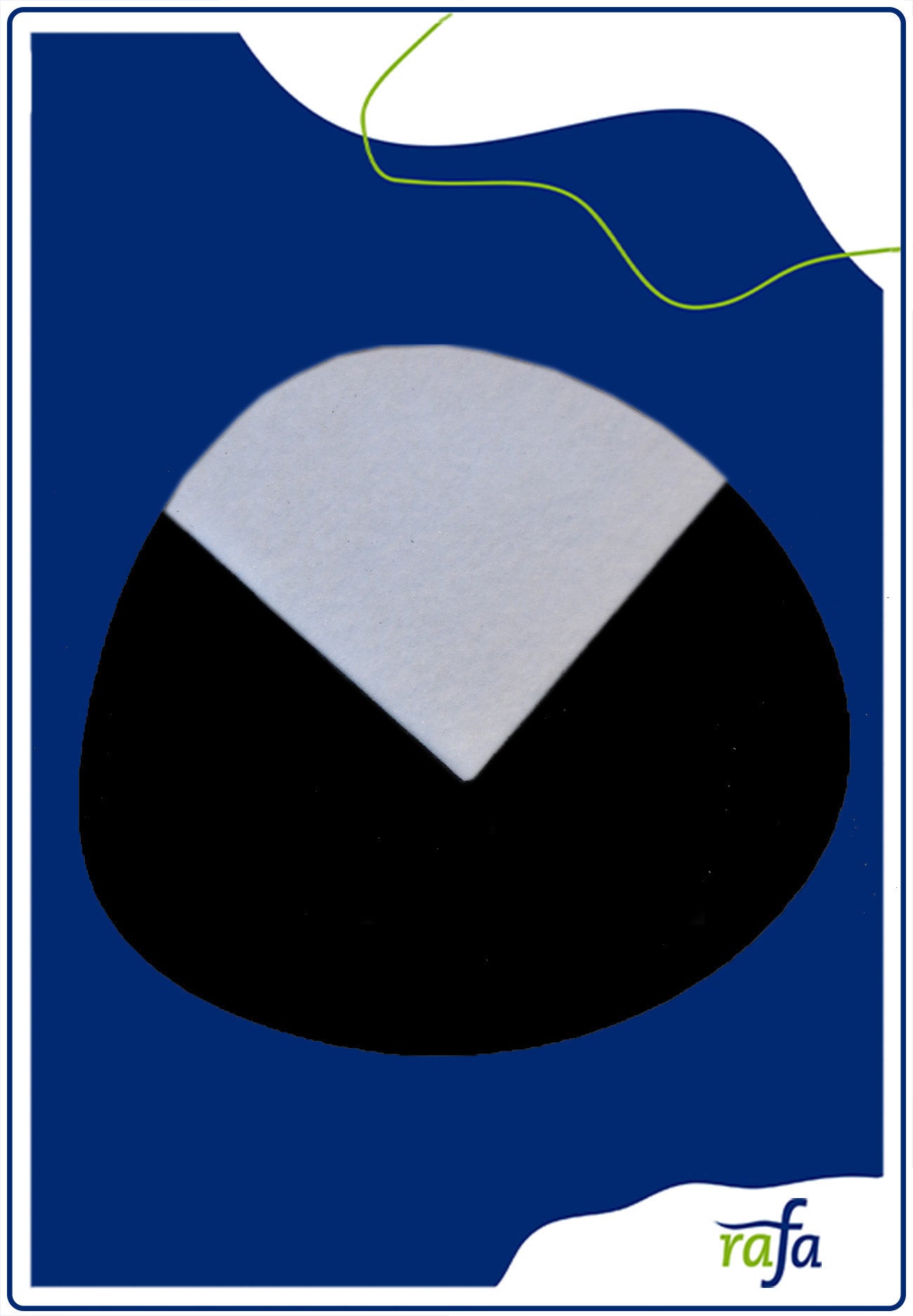 P-Schaum mit Vlies 10mm 200cm breit weiß