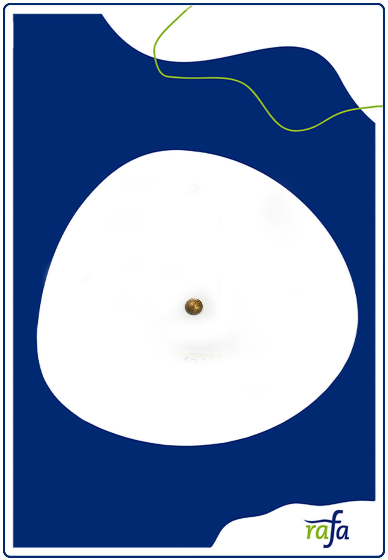 Möbelnägel 110 1/3 10,0mm Kopf Eisen altgold gefleckt
