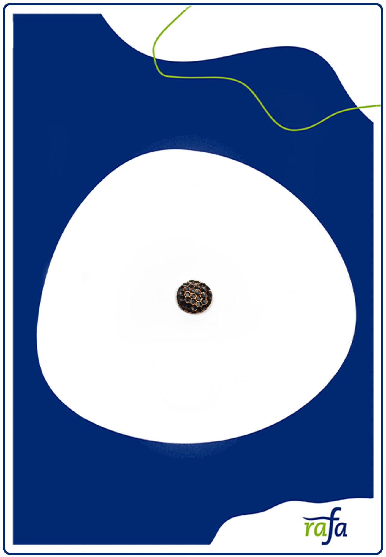 Möbelnägel Hammerschlag 15mm Kopf Eisen altkupfer