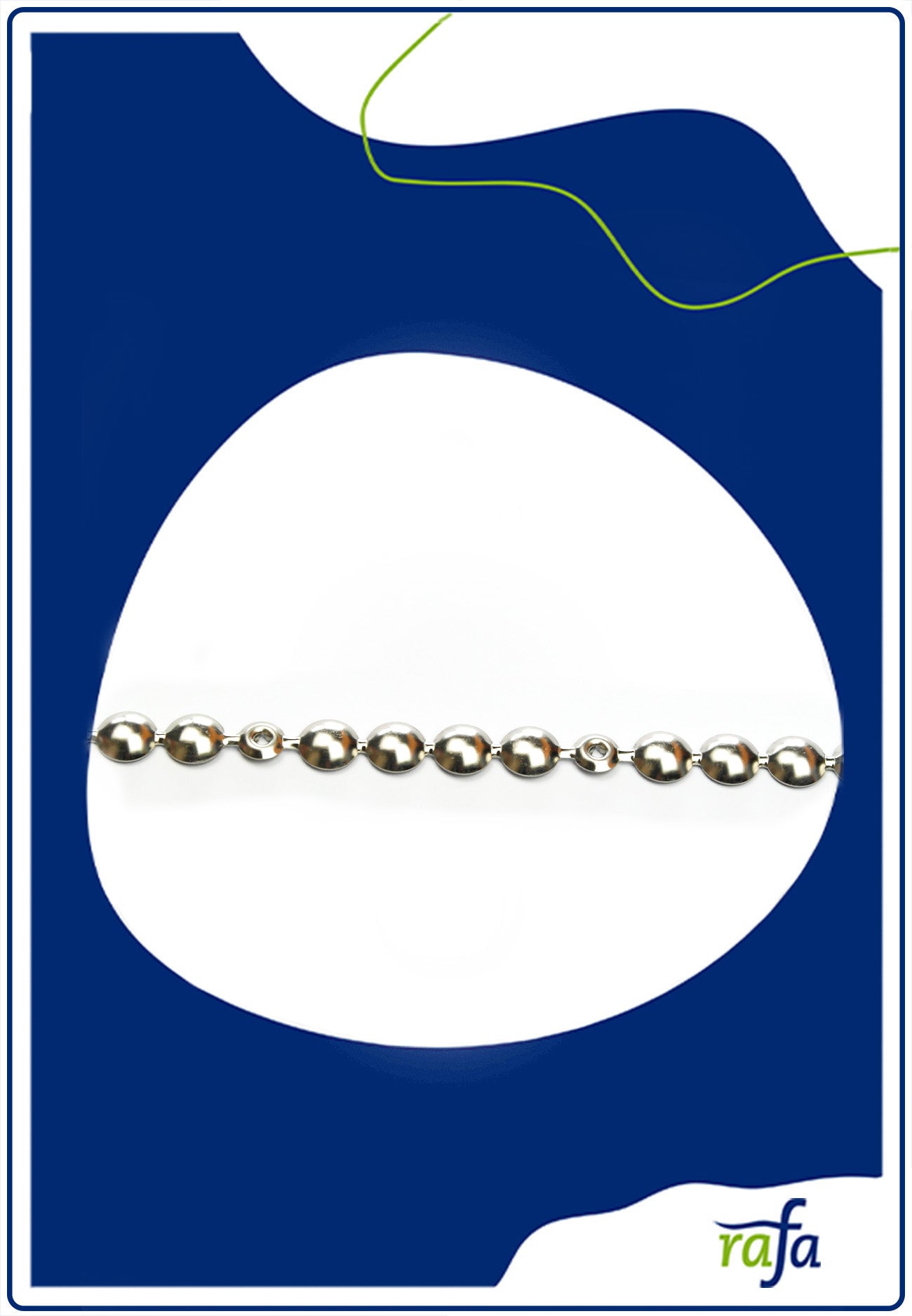 Möbelnägelstreifen Eisen vernickelt