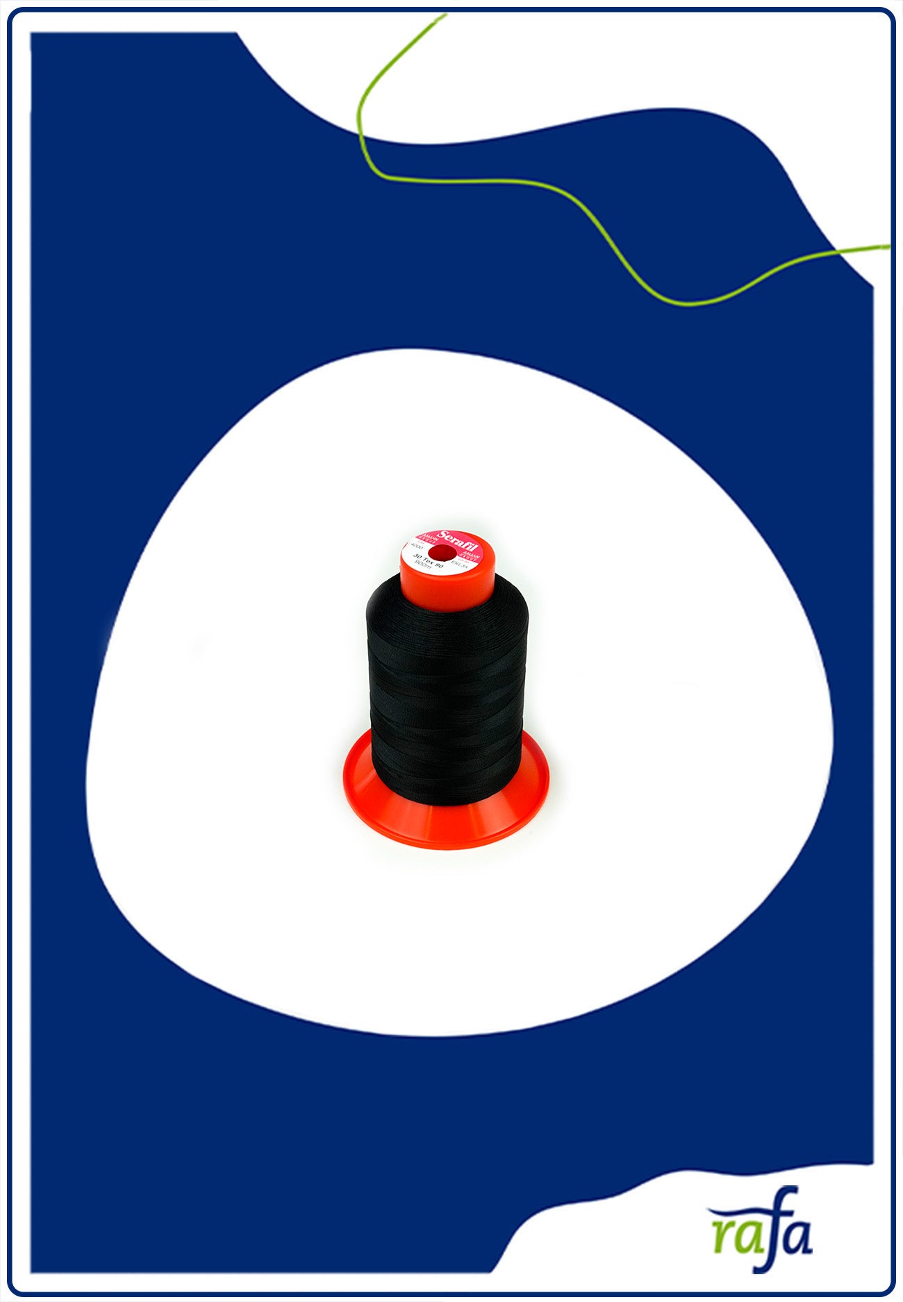 Faden Serafil 30 900 Meter Farbe 4000