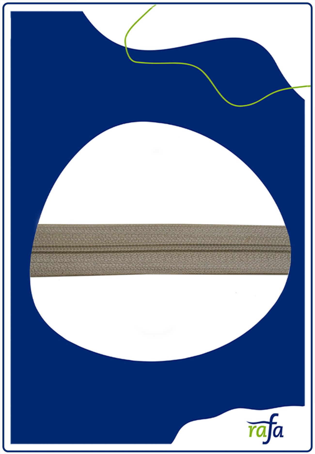 Reißverschluß Opti S40 Farbe 6829