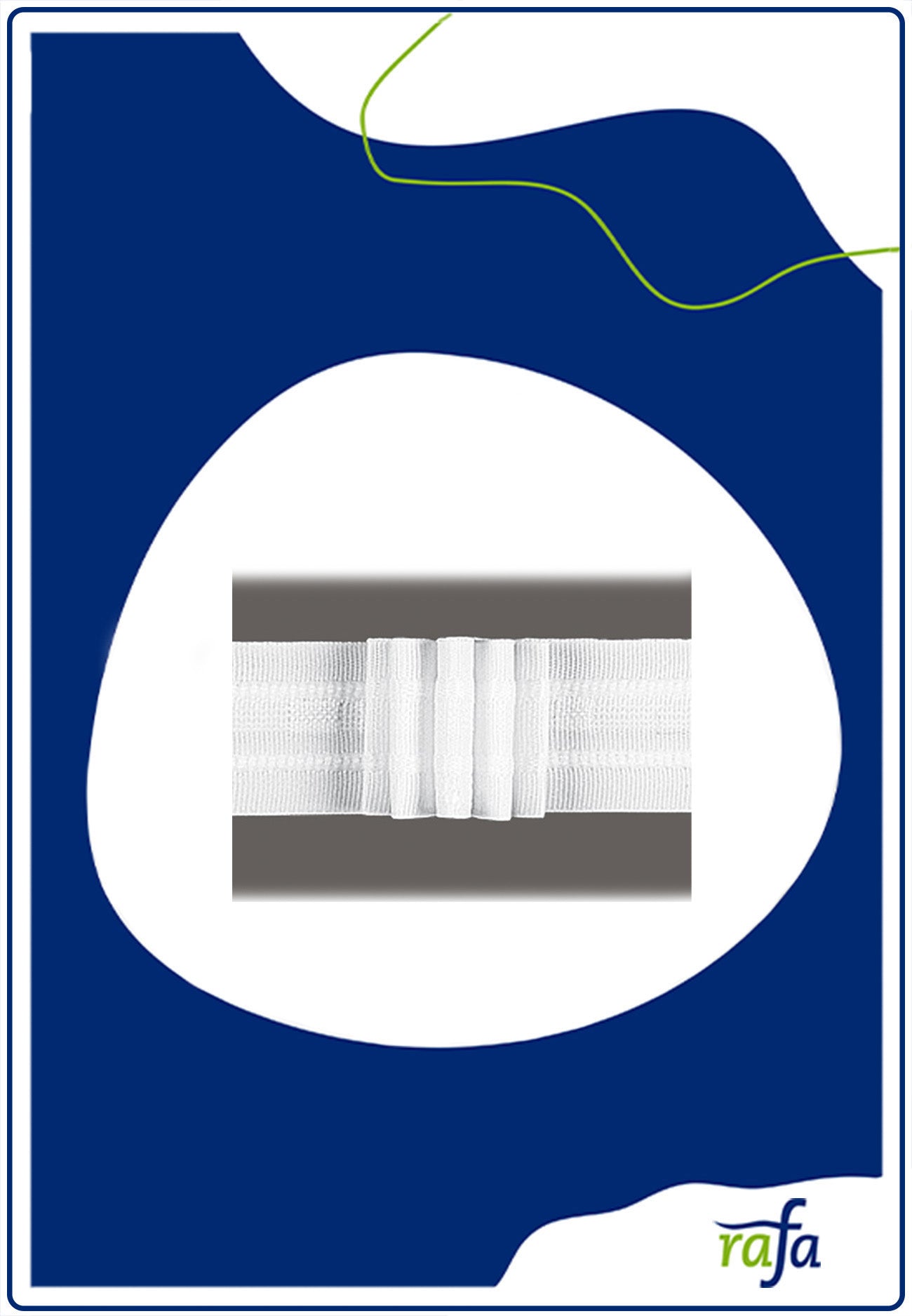 Faltenband 26mm 2,5:1 5er-Falte