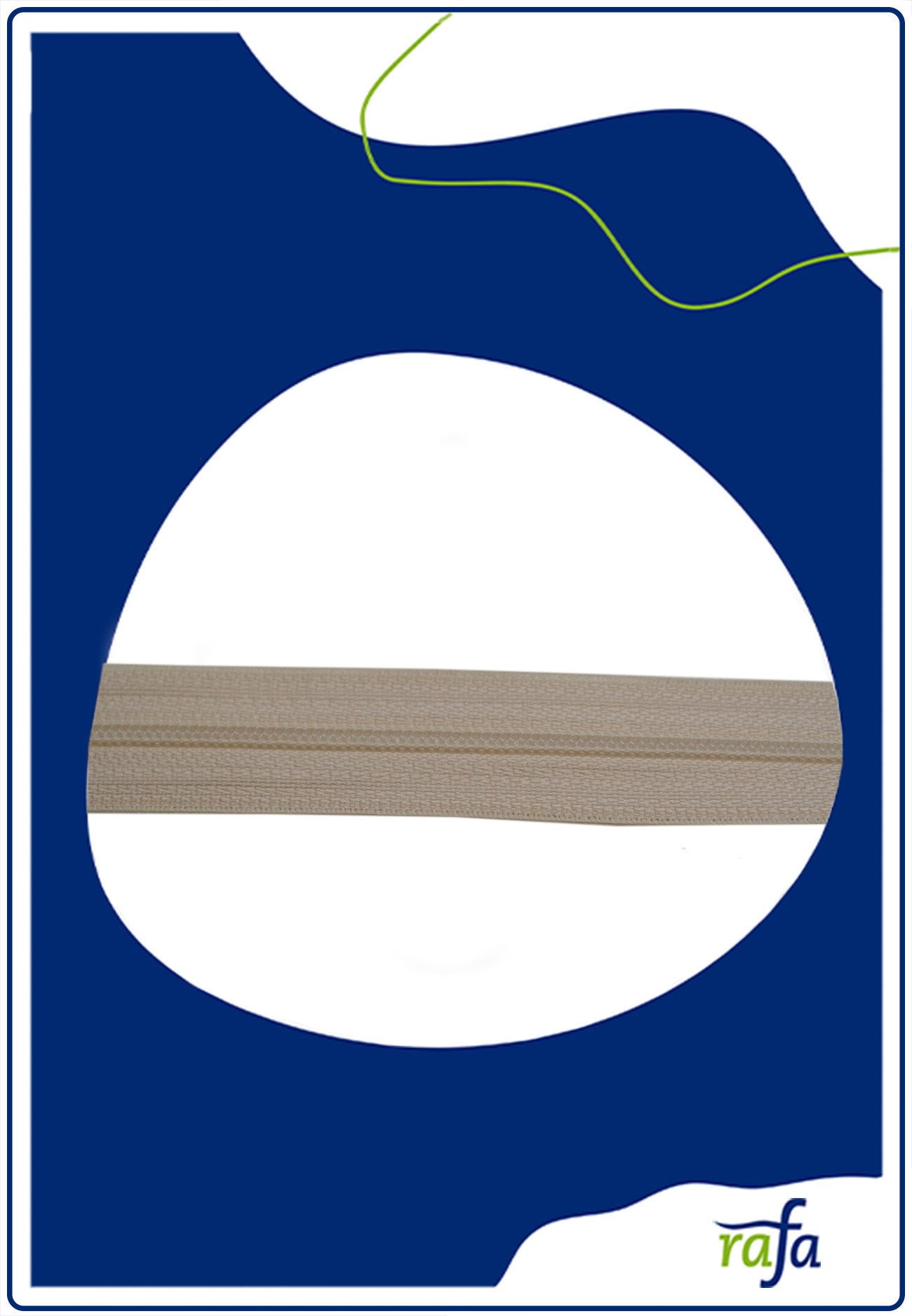 Reißverschluß Opti S40 Farbe 8223