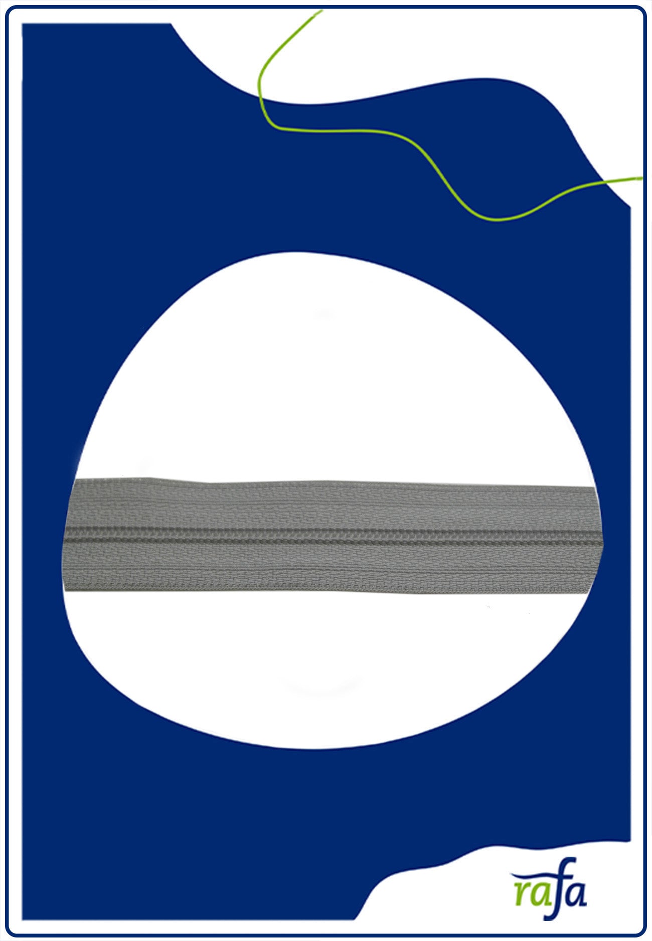 Reißverschluß Opti S40 Farbe 9277