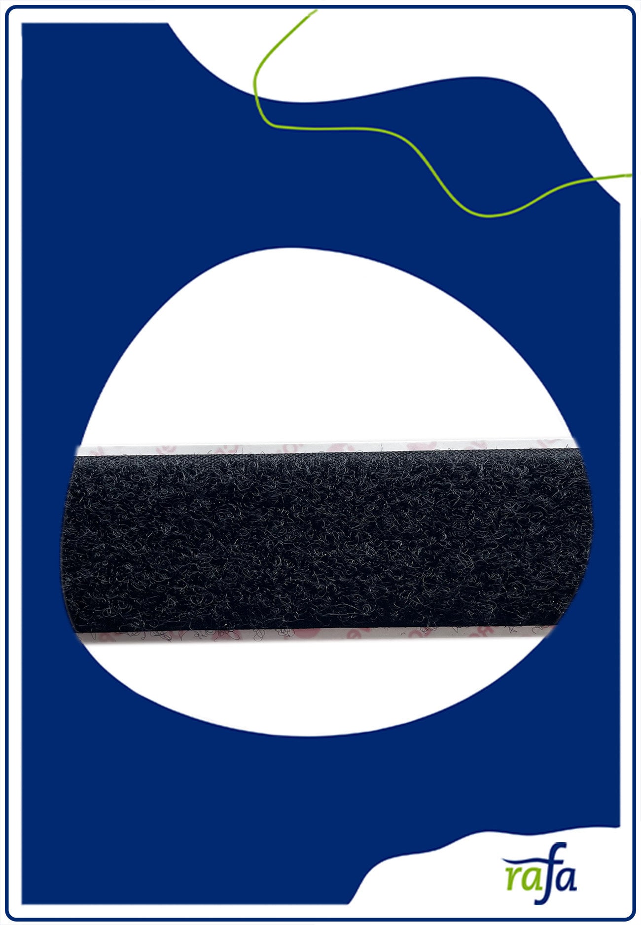 Flauschband SK 30mm schwarz