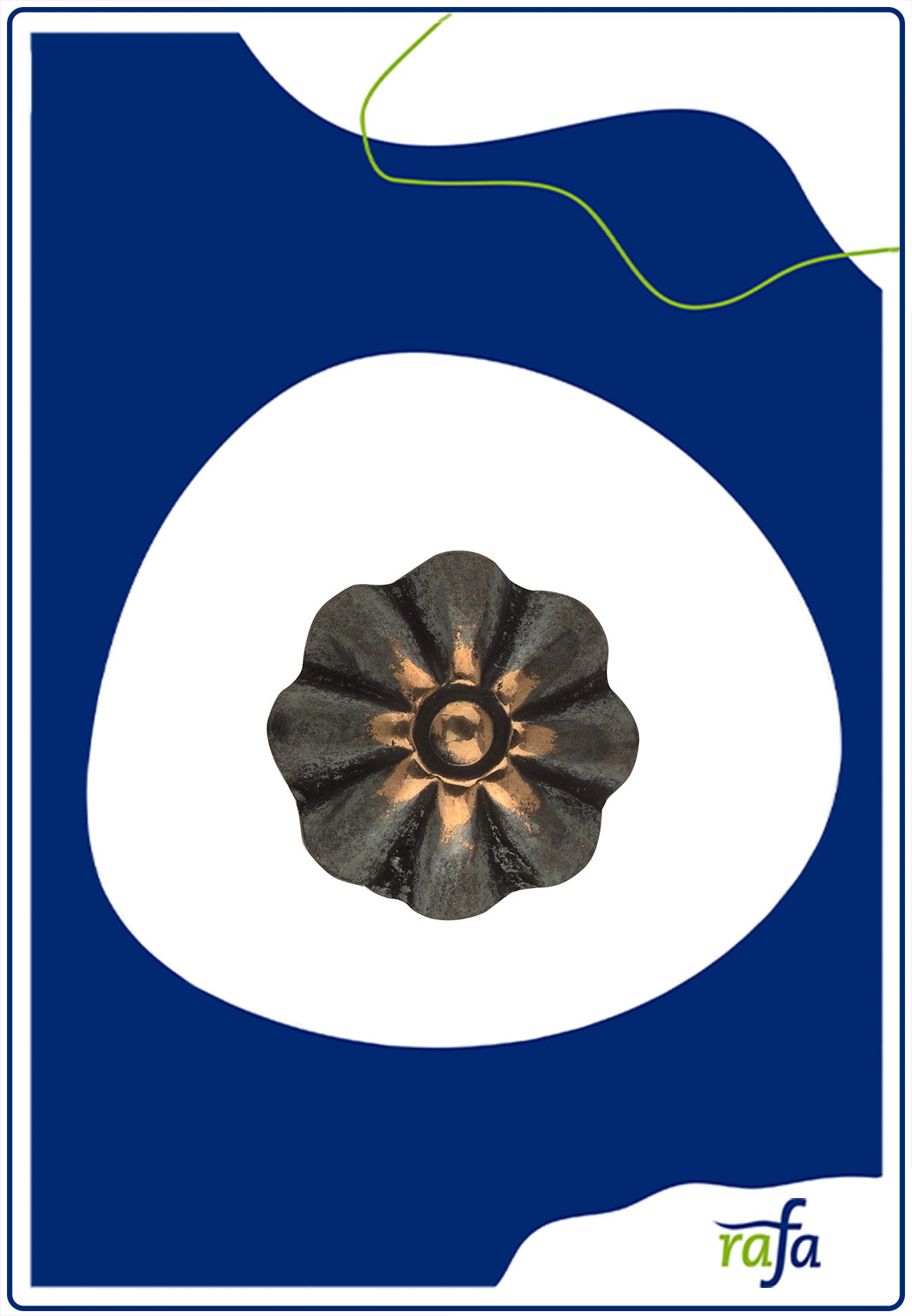 Möbelnägel 508 B 12mm Kopf Eisen altkupfer