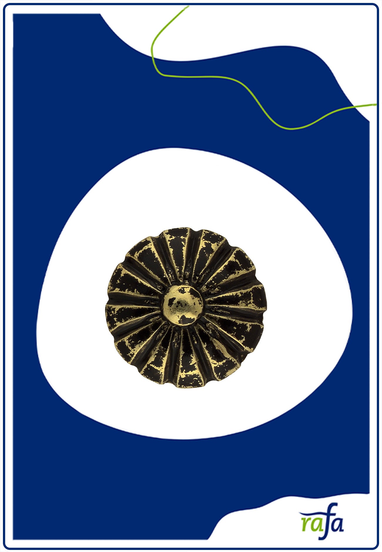 Möbelnägel 548W 12mm Kopf Eisen bronce renaissance