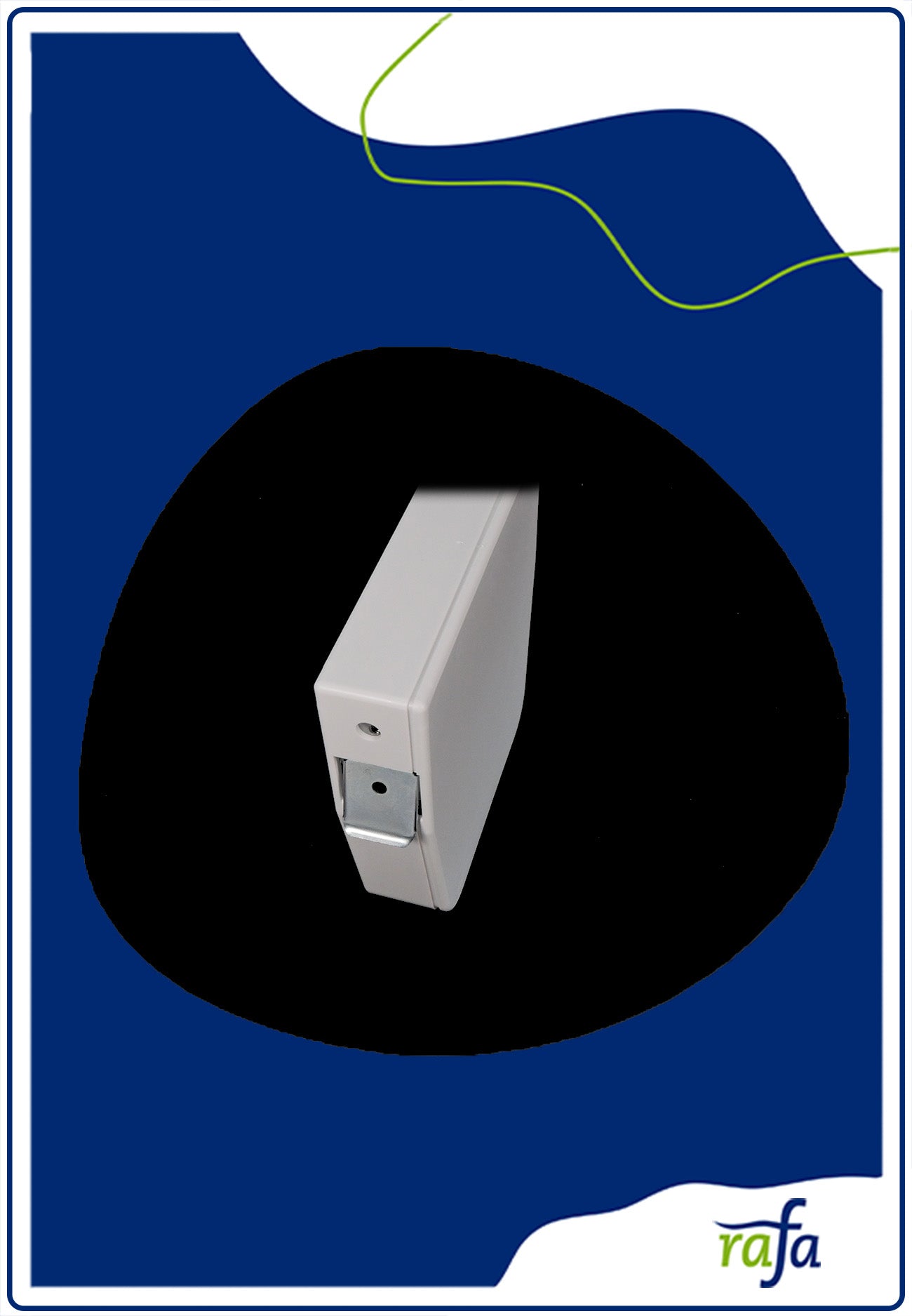 Aufschraubgurtwickler für 23mm Gurte weiß