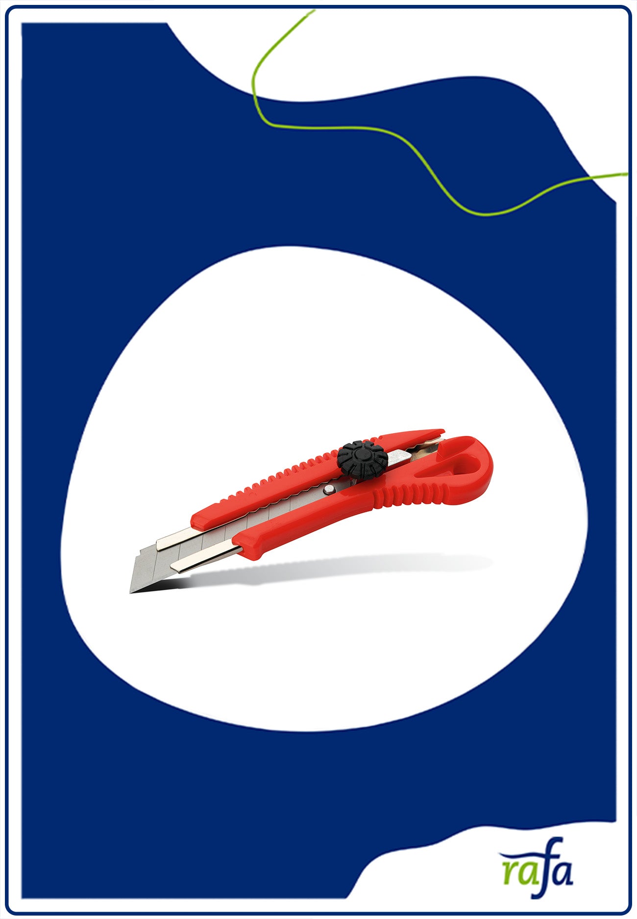 Cuttermesser für breite Abbrechklingen