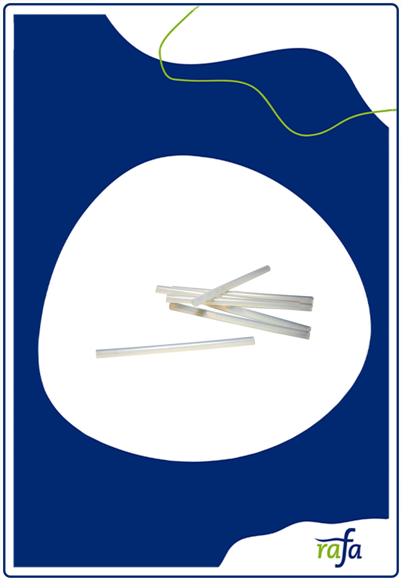 Kerzenkleber transparent