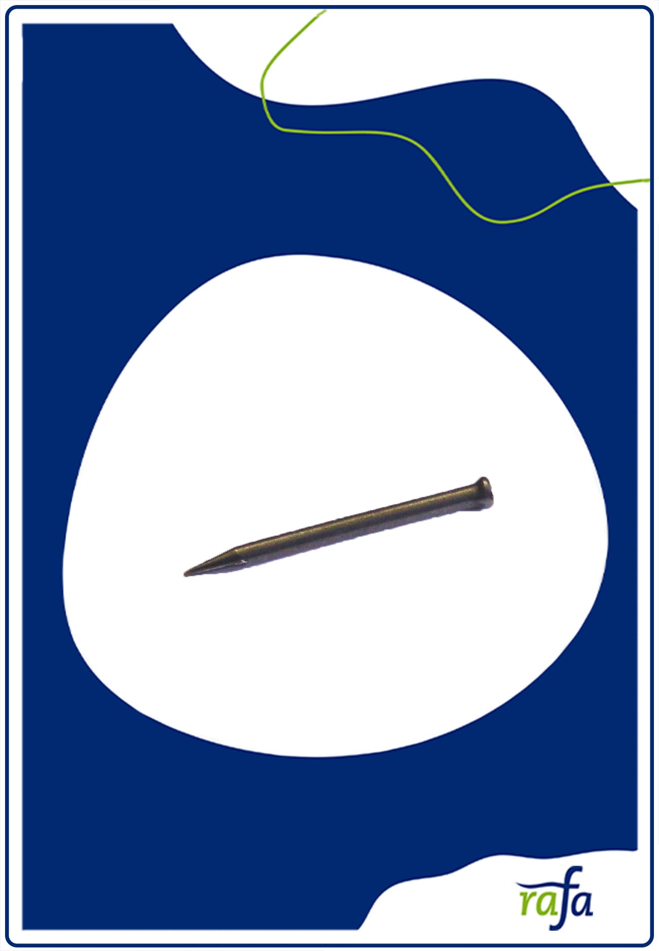 Stahlstifte "Teck" 1,5x20mm blank