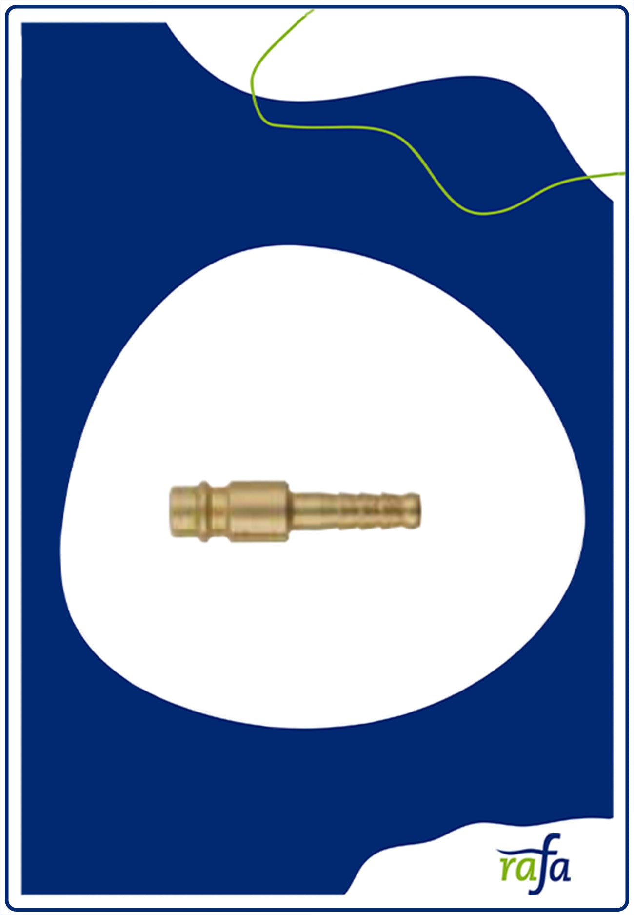 Stecktülle für Schlauch 6 mm