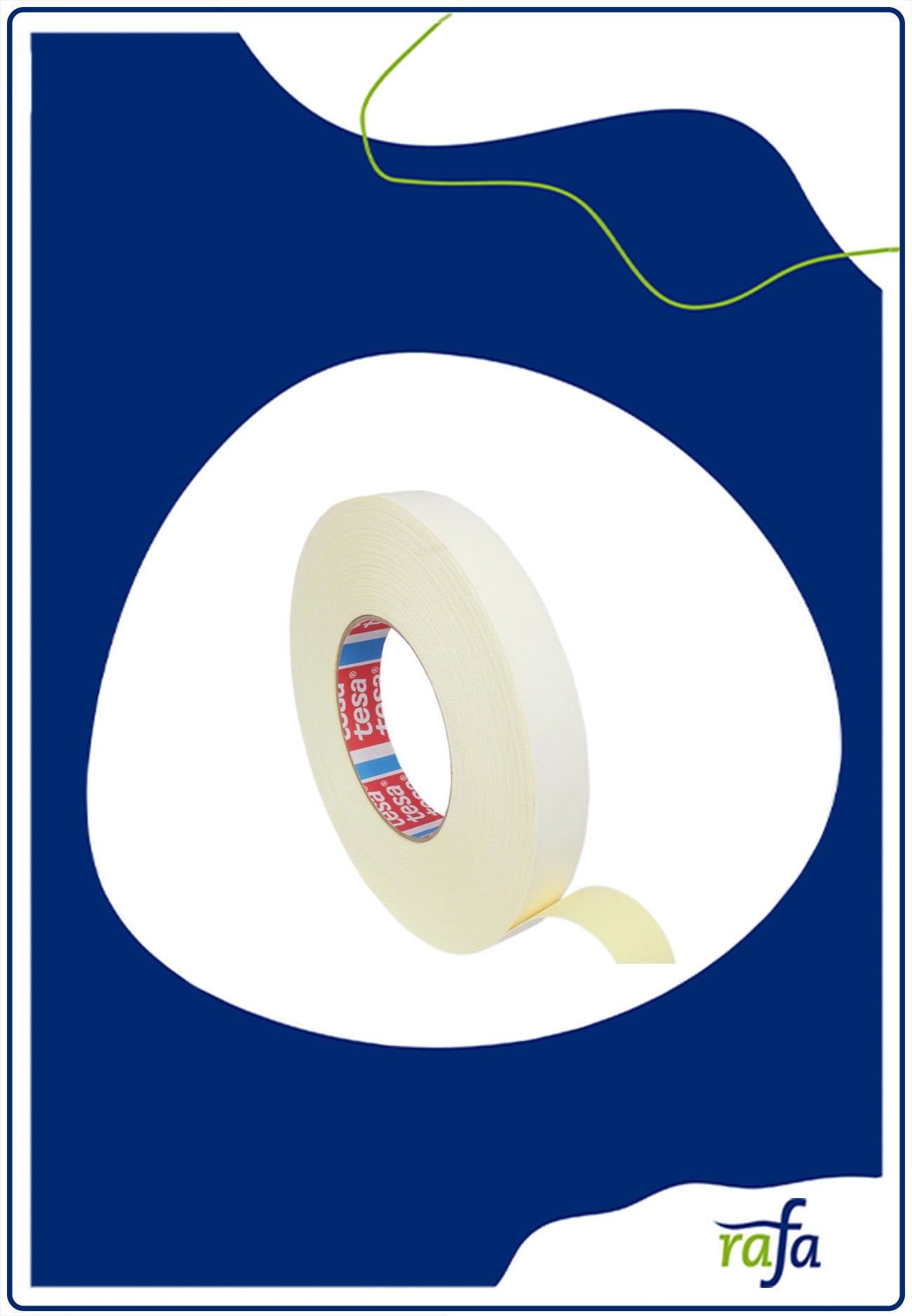 Tesa Gewebeband 19mm rohweiß