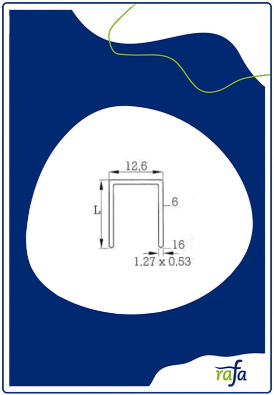 Heftklammern 95 / 12 mm